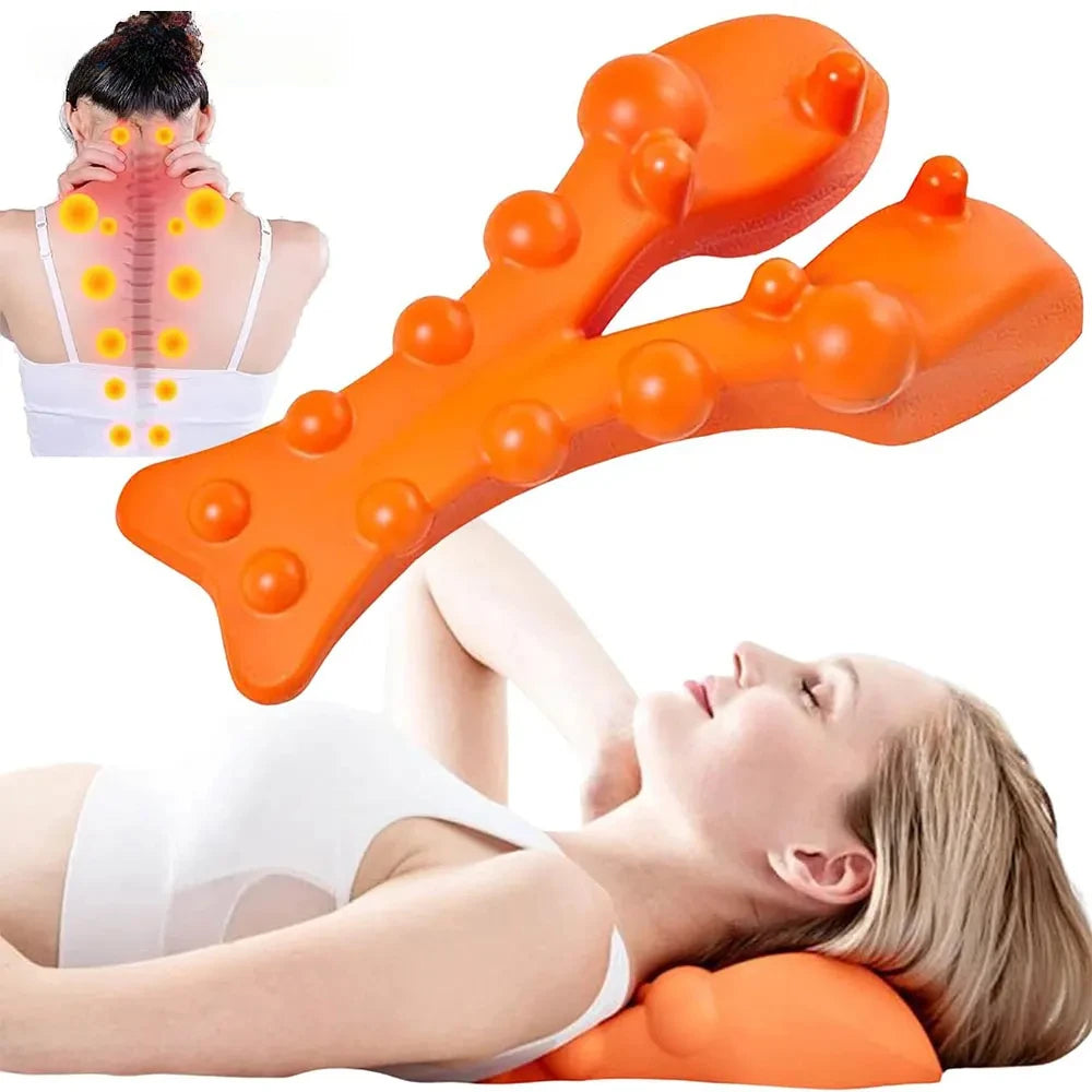 Trapezius Trigger Point Massager – Neck & Shoulder Pain Relief, Posture Corrector, Suboccipital Release Tool