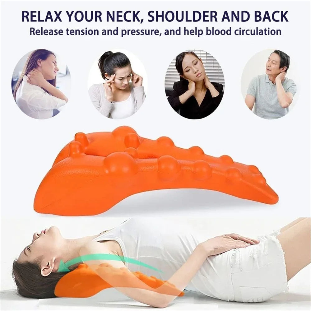 Trapezius Trigger Point Massager – Neck & Shoulder Pain Relief, Posture Corrector, Suboccipital Release Tool