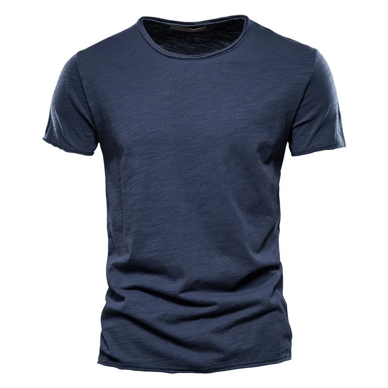 Men's 100% Cotton Performance T-Shirt – Short Sleeve Adventure Wear