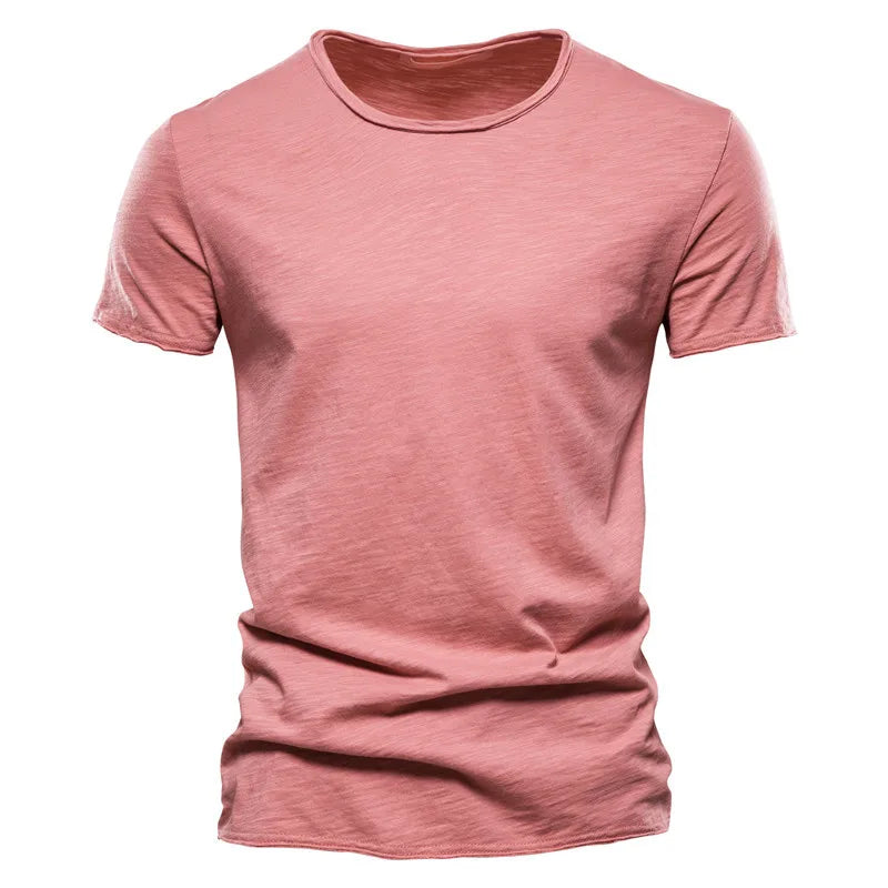 Men's 100% Cotton Performance T-Shirt – Short Sleeve Adventure Wear