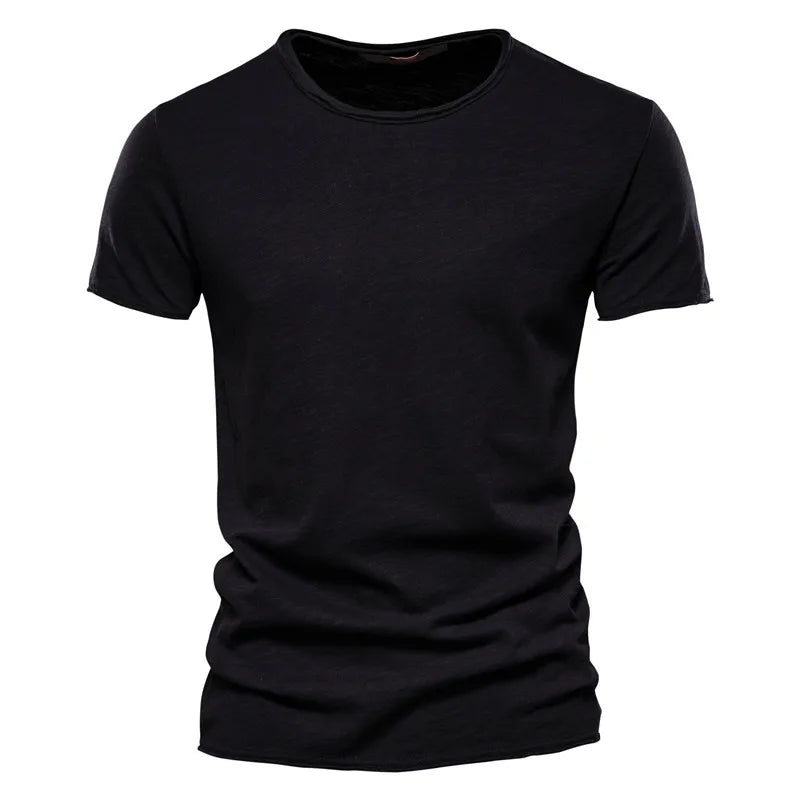 Men's 100% Cotton Performance T-Shirt – Short Sleeve Adventure Wear