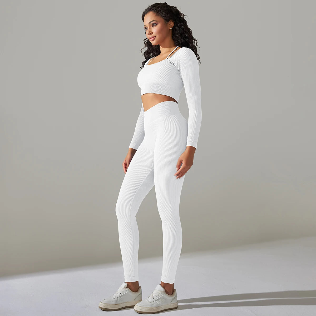 Seamless Long Sleeve & Leggings Set