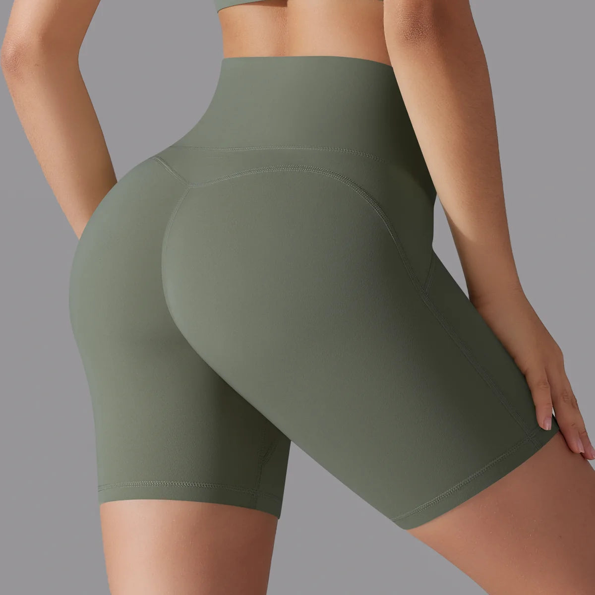 High-Waist Breathable Shorts – Lightweight & Flexible