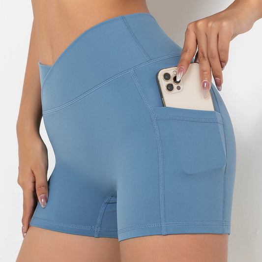 High-Waist Seamless Shorts with Tummy Control