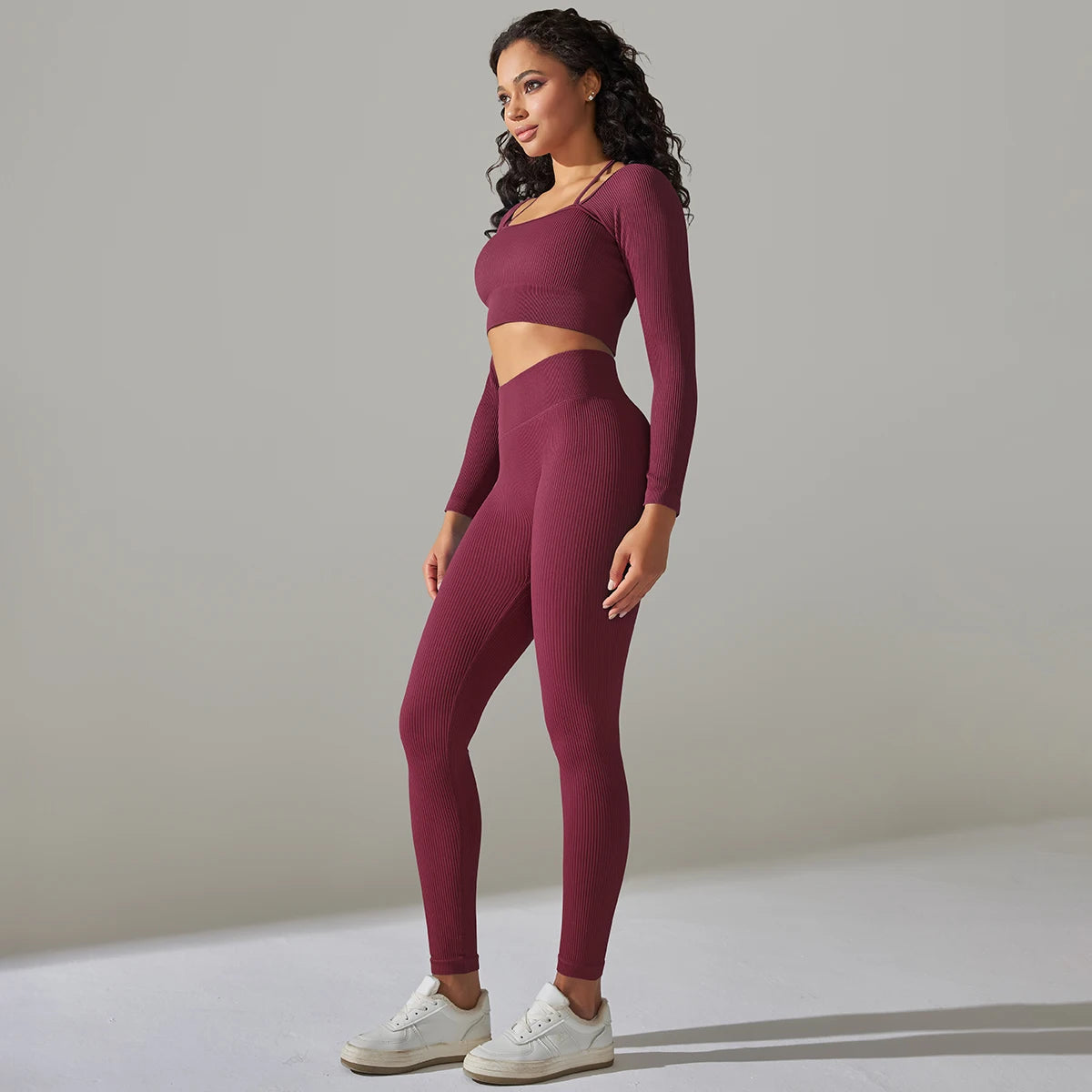 Seamless Long Sleeve & Leggings Set