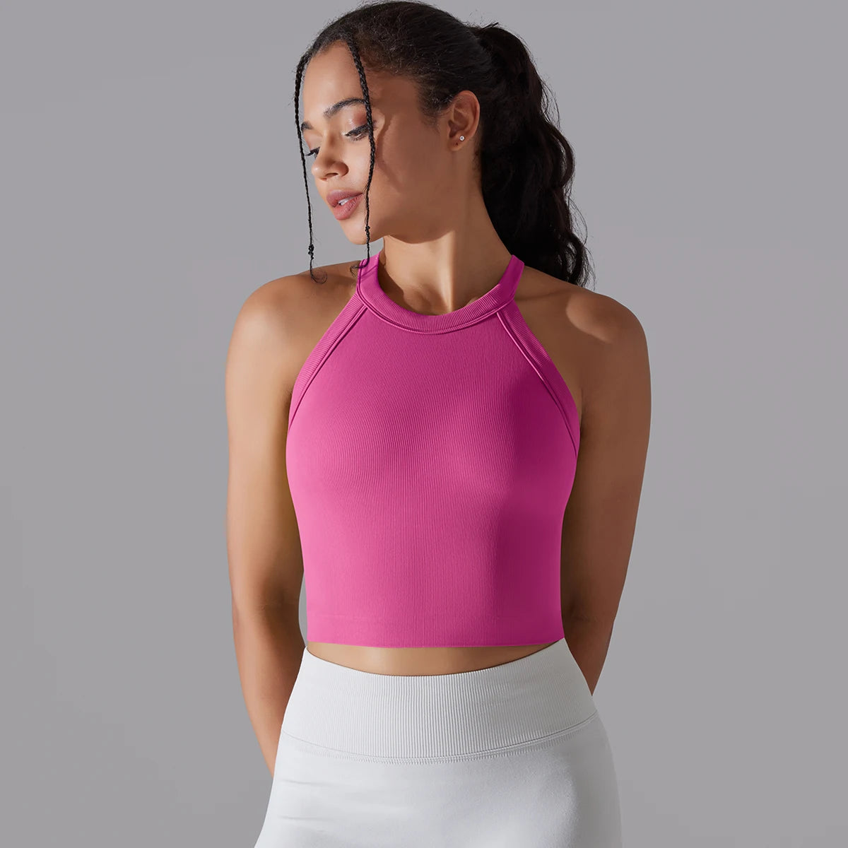 Women's Seamless Double-Layer Support Vest