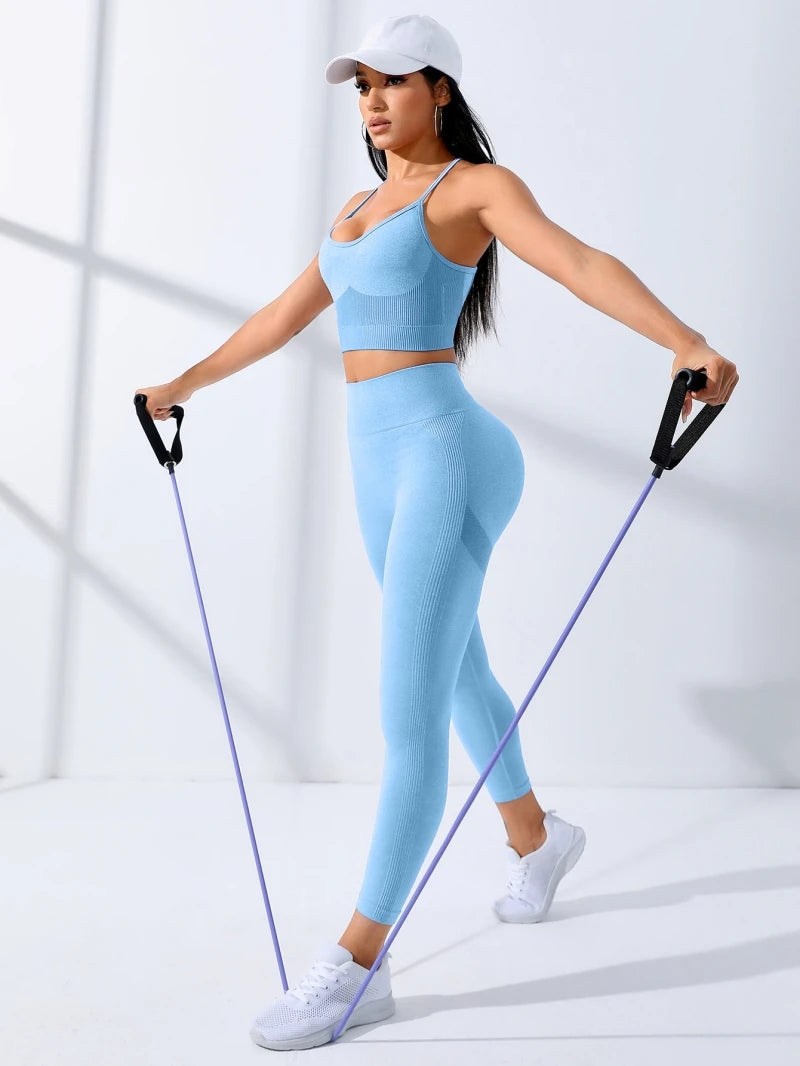 Seamless 2-Piece Yoga Set