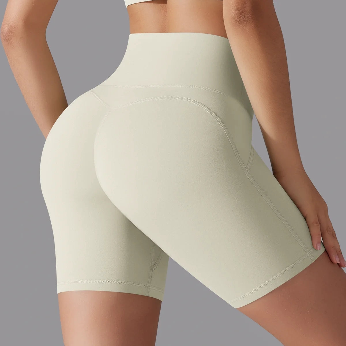 High-Waist Breathable Shorts – Lightweight & Flexible