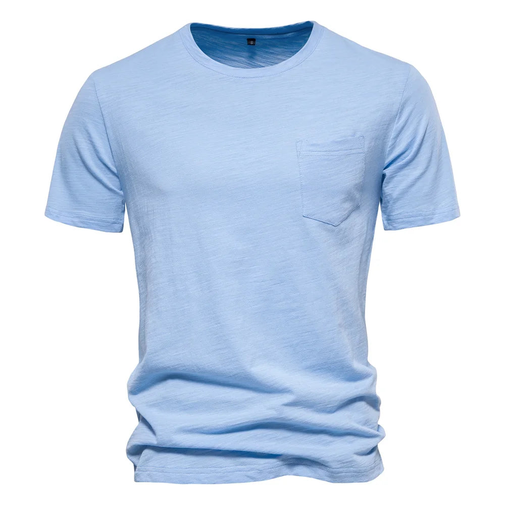 Men's 100% Cotton Performance T-Shirt – Short Sleeve Adventure Wear