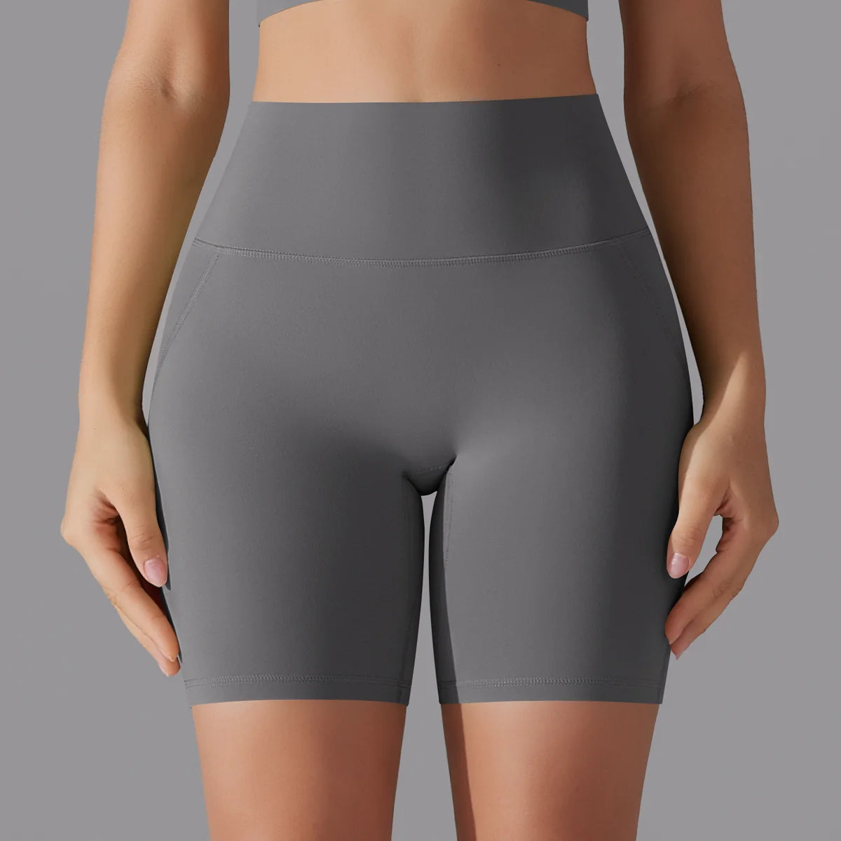 High-Waist Breathable Legging Shorts for Women