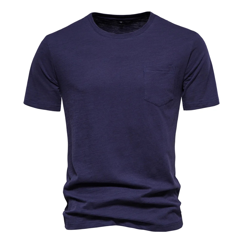 Men's 100% Cotton Performance T-Shirt – Short Sleeve Adventure Wear