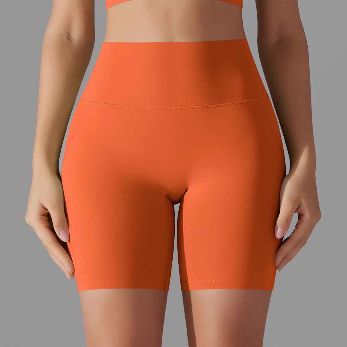 High-Waist Breathable Legging Shorts for Women