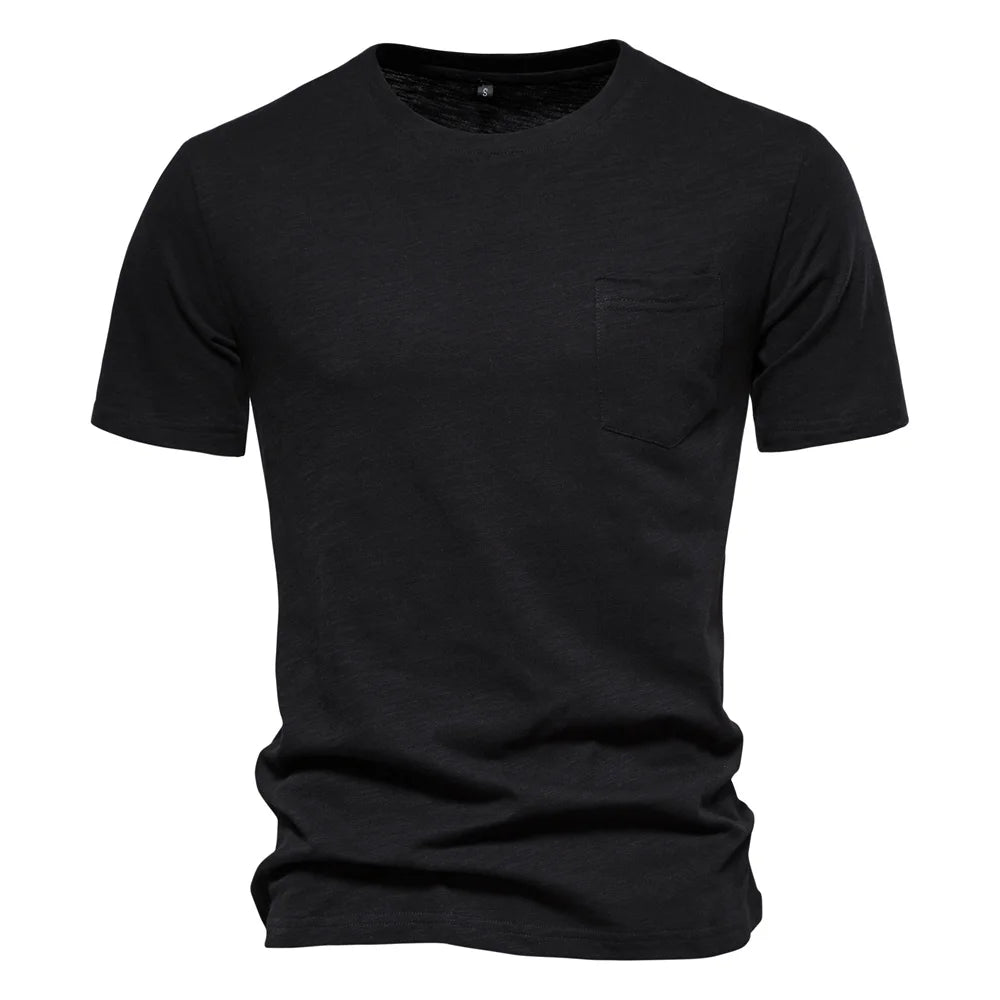 Men's 100% Cotton Performance T-Shirt – Short Sleeve Adventure Wear