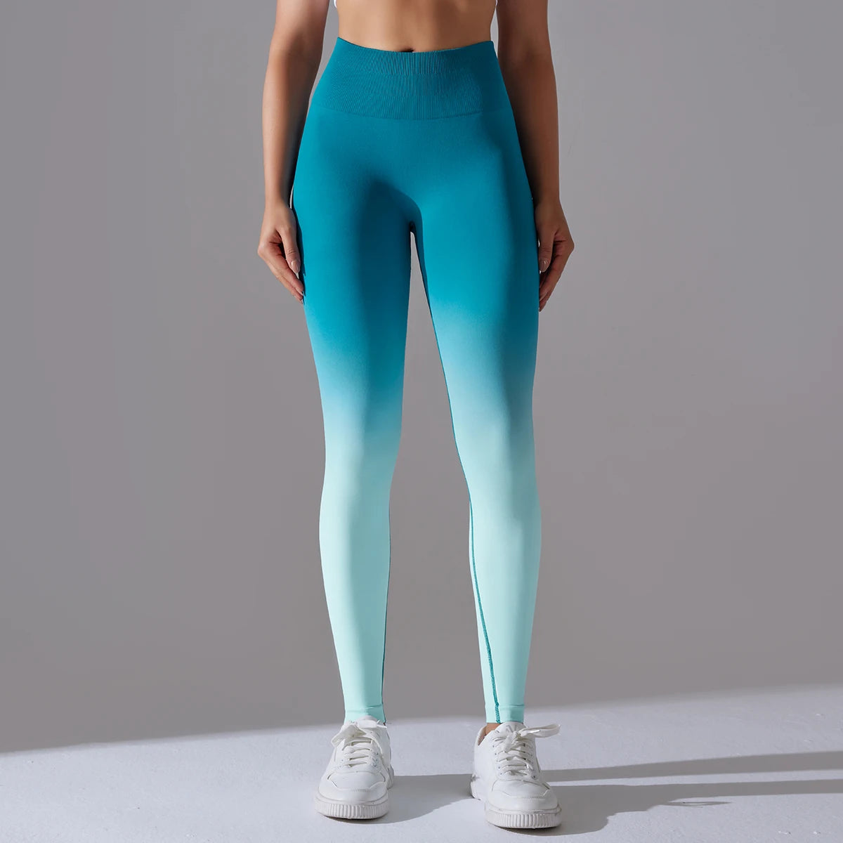 High-Waist Seamless Stretch Leggings