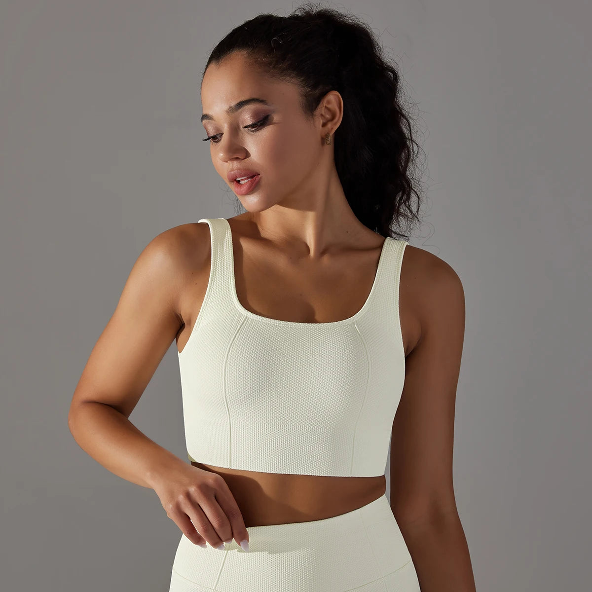 Seamless Padded Comfort Crop