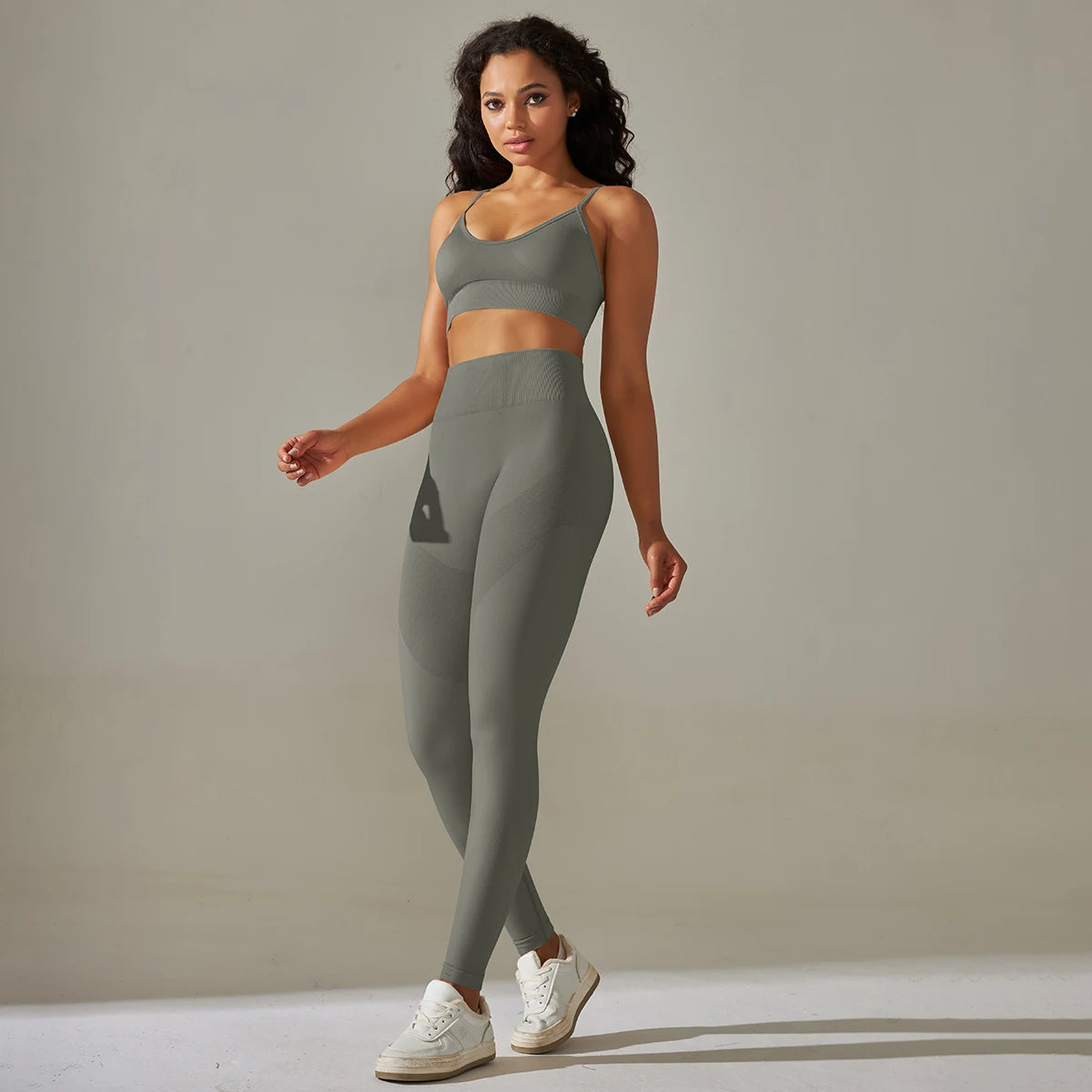 Seamless Camisole Bra & Leggings Set