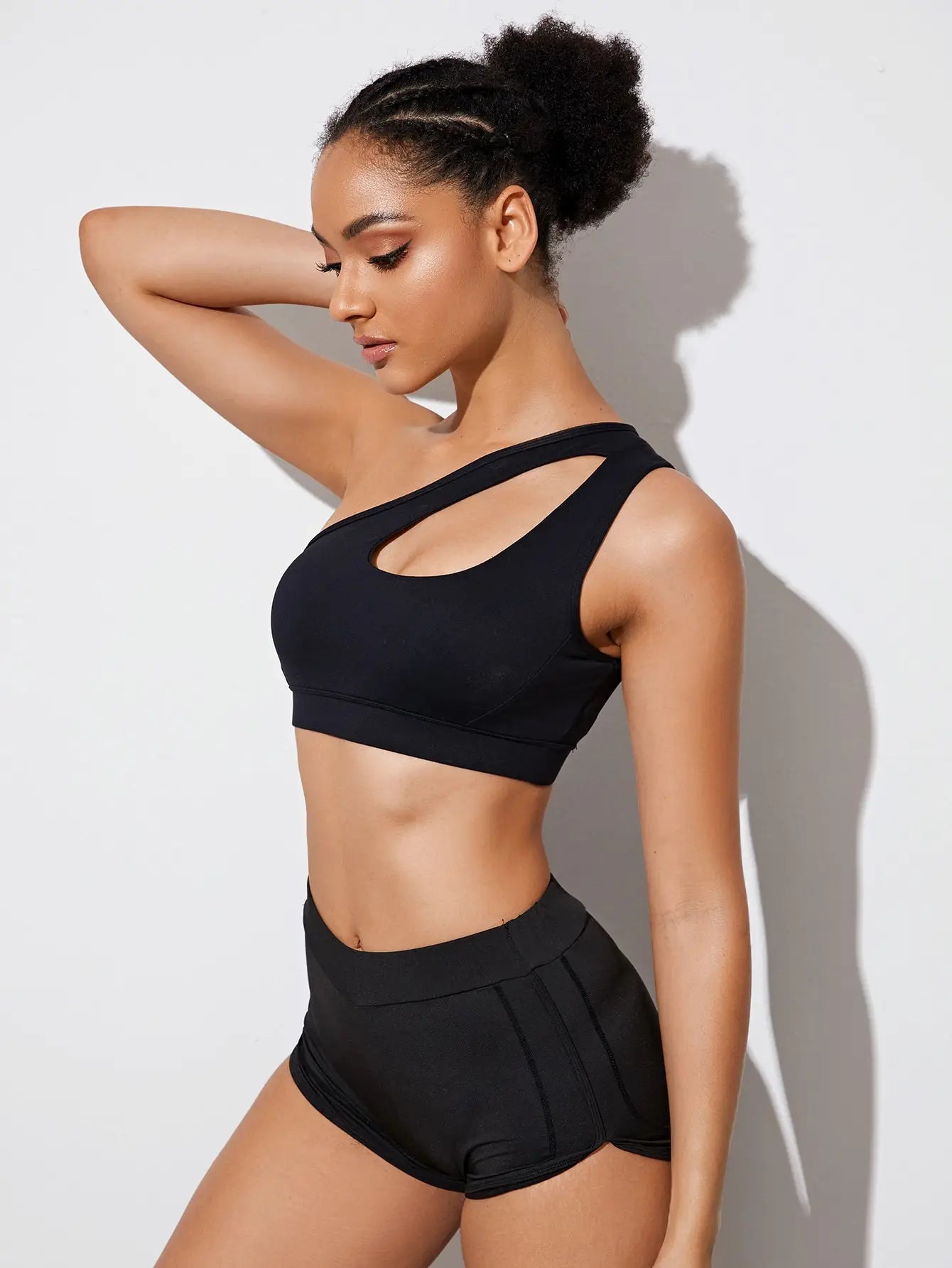 One-Shoulder Sports Bra