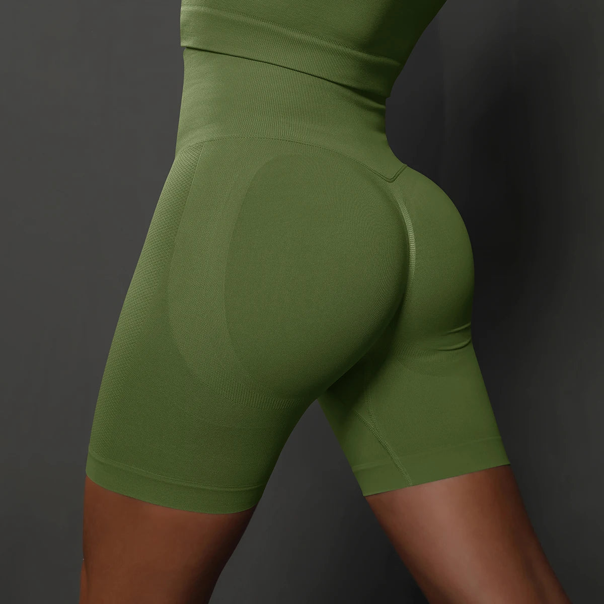 High-Waist Seamless Shorts – Effortless Comfort & Sculpting