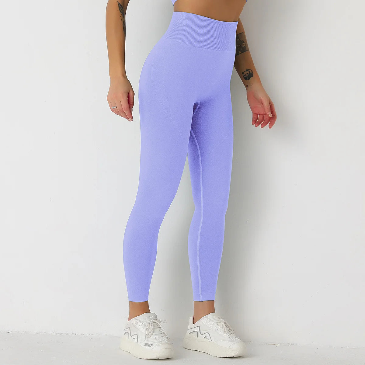 High-Waist Seamless Scrunch Leggings