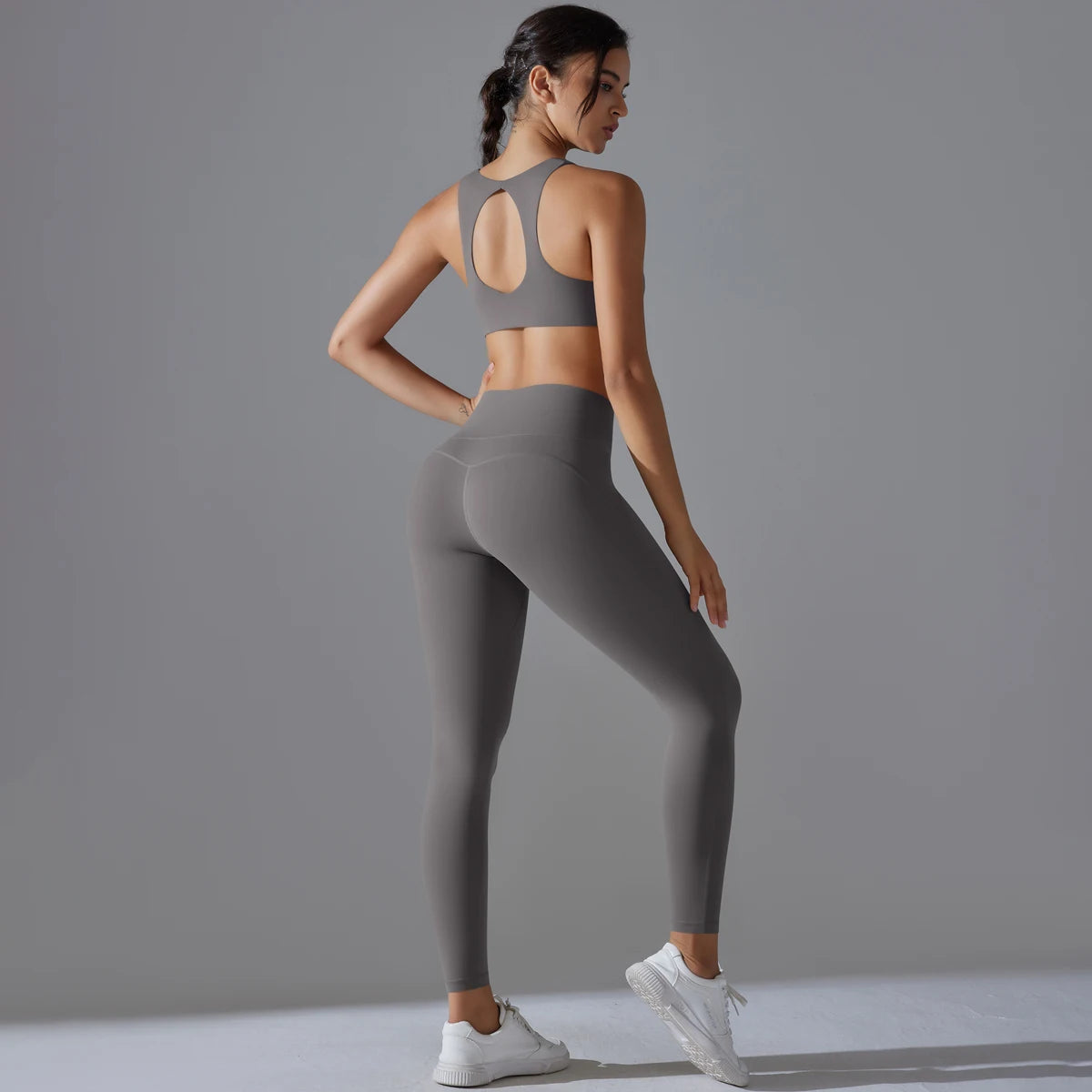 Seamless Push-Up Bra & Leggings Set