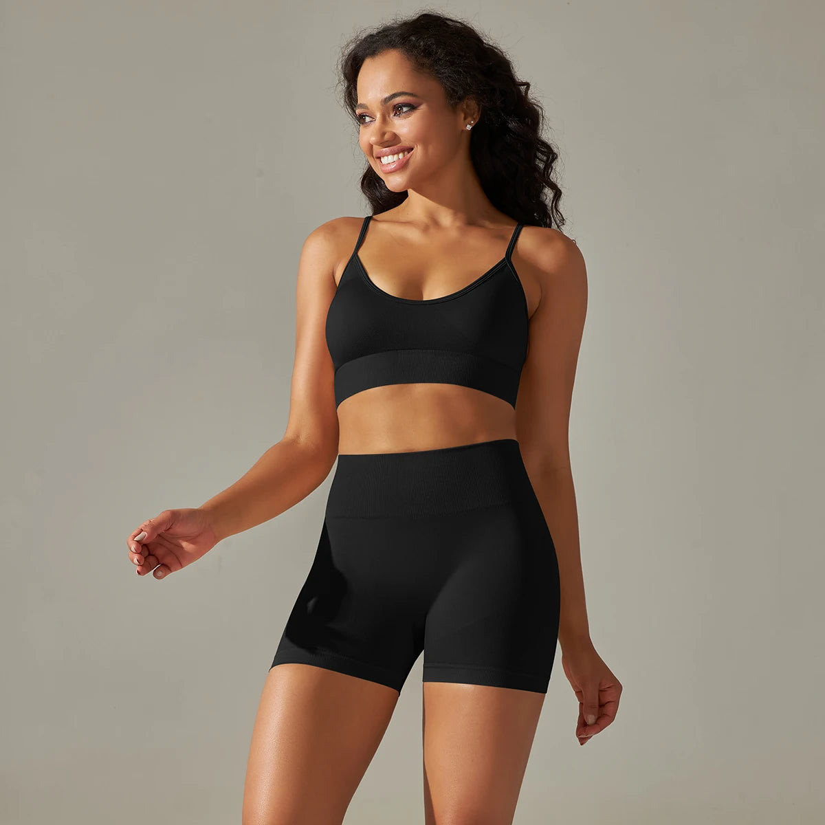 Seamless Camisole & Shorts Set