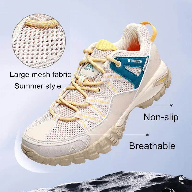 Women's Breathable Hiking Shoes – Non-Slip & Lightweight