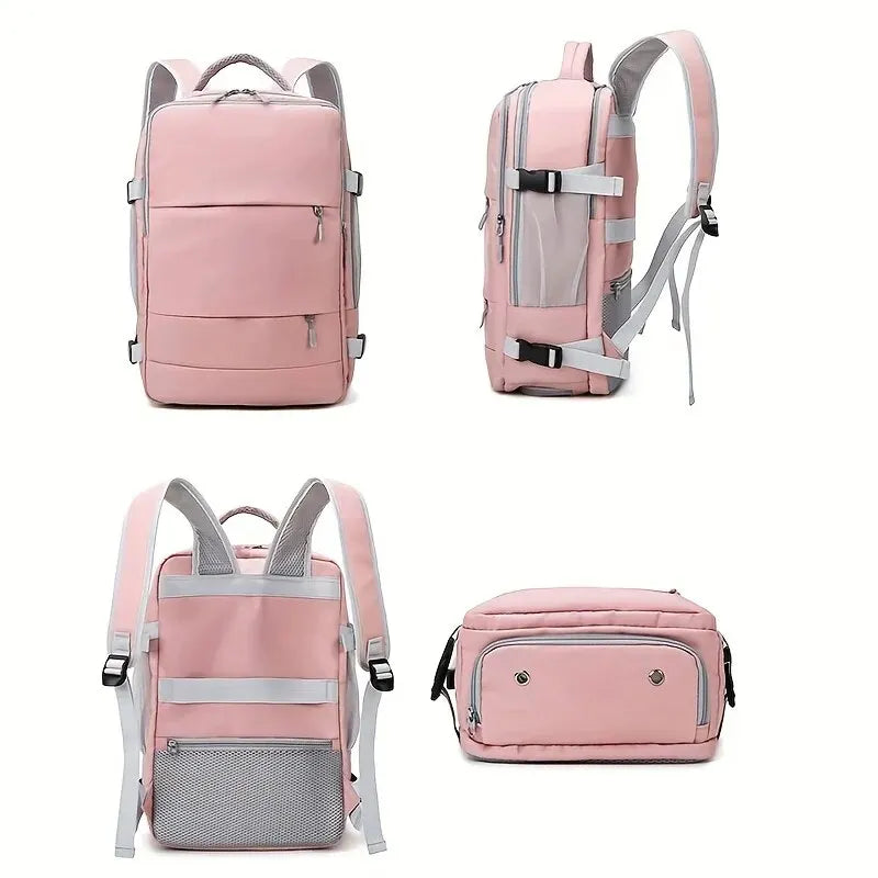 Large Travel Backpack with Shoe Storage – Multifunctional Design