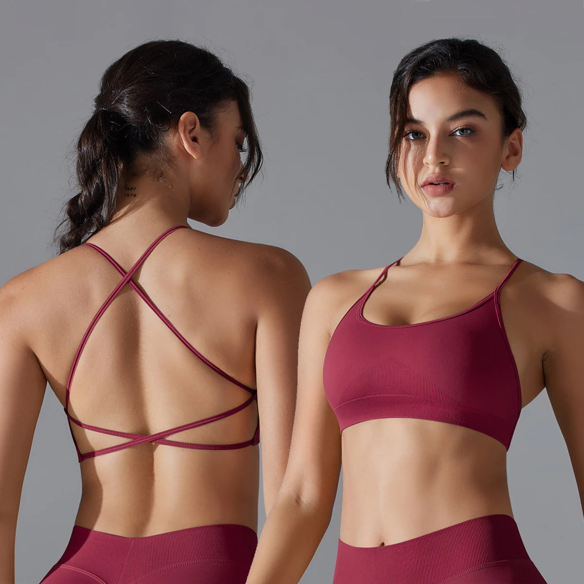 Women's Cross-Back Support Bra