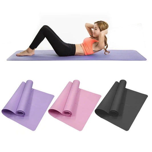 4mm Thick Anti-Slip Yoga Mat