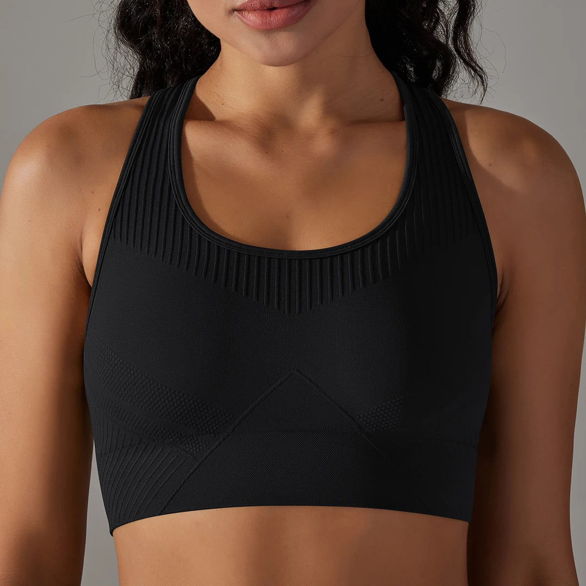 Seamless Padded Sports Bra