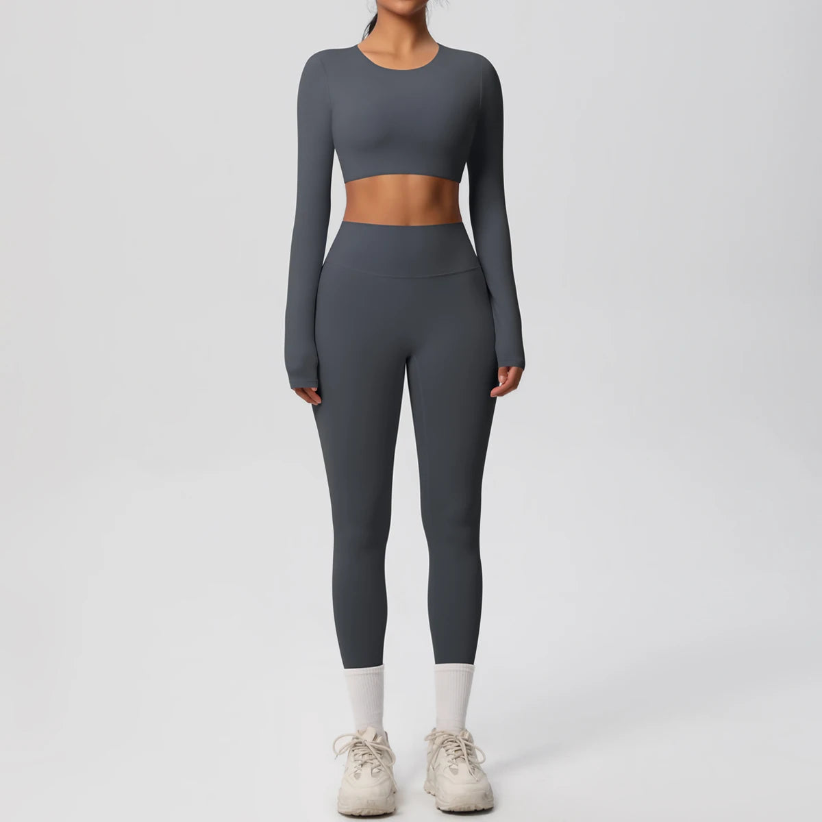 2-Piece Set – Long Sleeve Top & Leggings