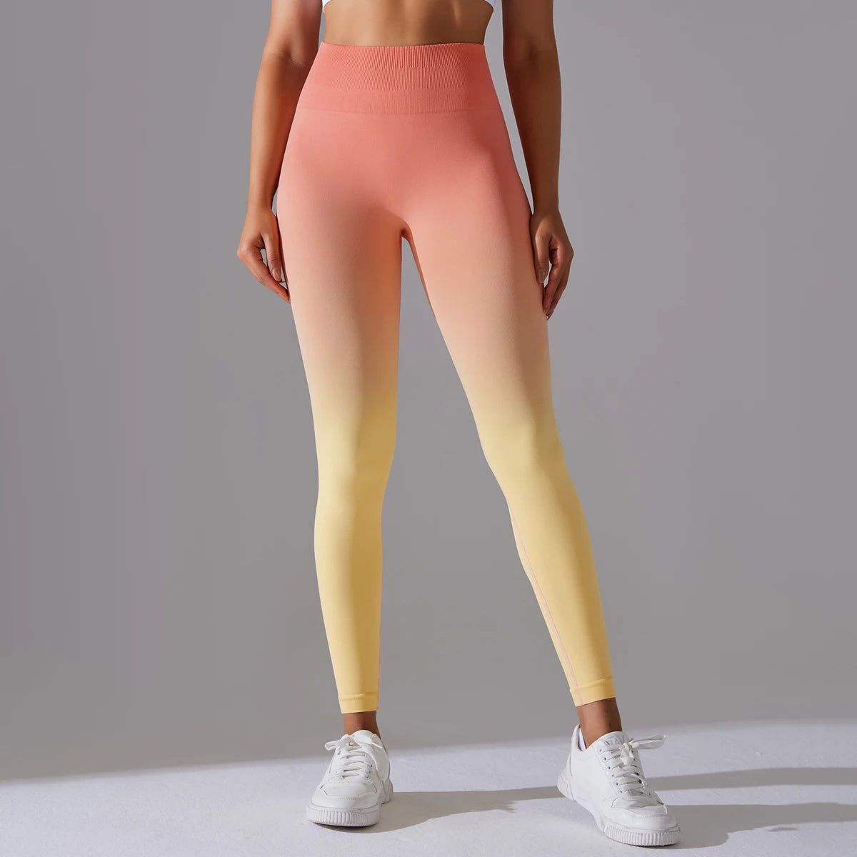 High-Waist Seamless Stretch Leggings