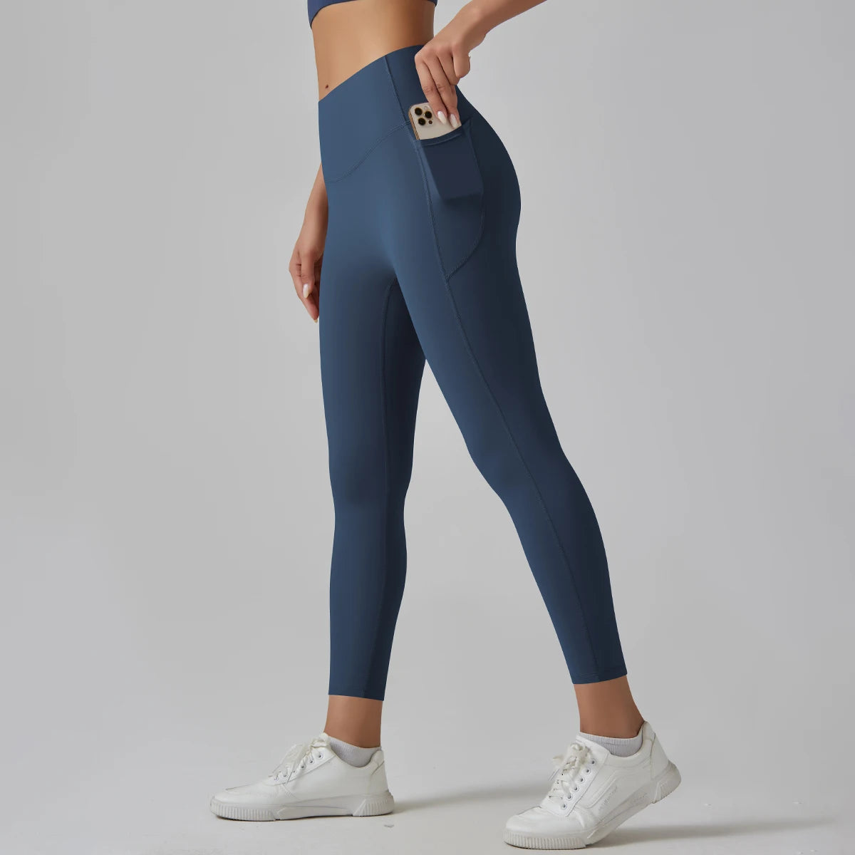 High-Waist Leggings with Pockets