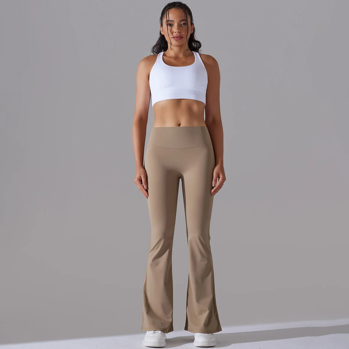 High-Waist Flare Leggings