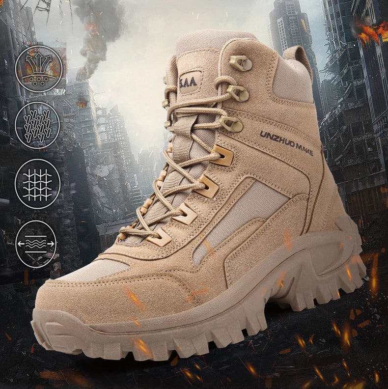 Men’s Tactical Hiking Boots – Military-Grade Anti-Slip Outdoor Boots