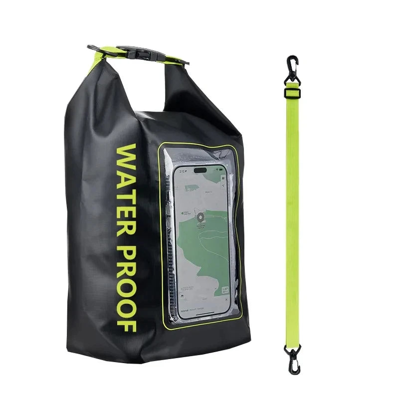 Waterproof Dry Bag with Touchscreen Phone Pocket