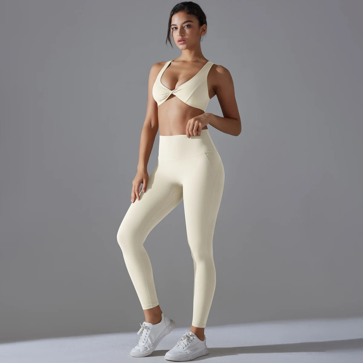 Seamless Push-Up Bra & Leggings Set