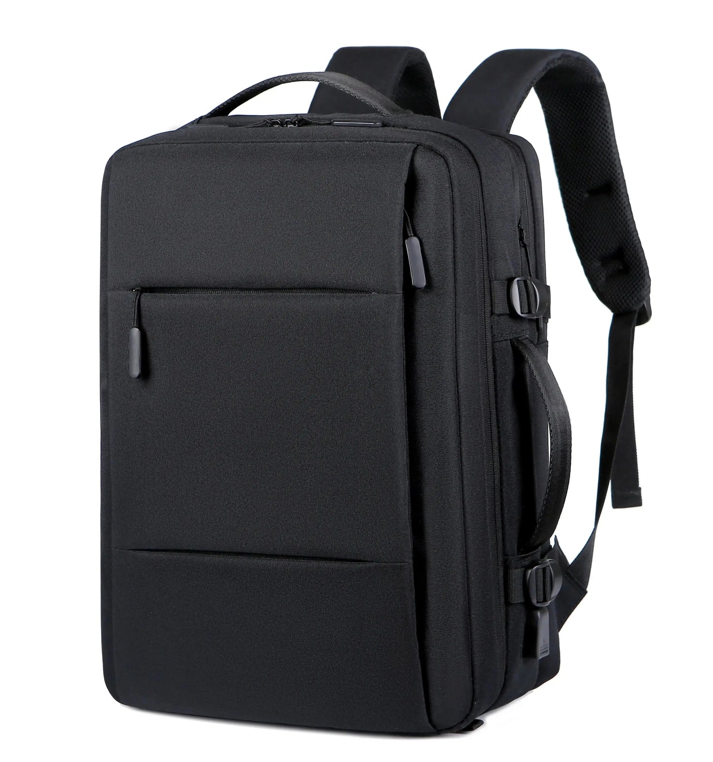 Expandable Waterproof Travel Backpack with USB Port