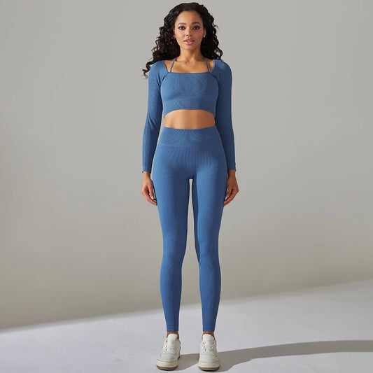 Seamless Long Sleeve & Leggings Set