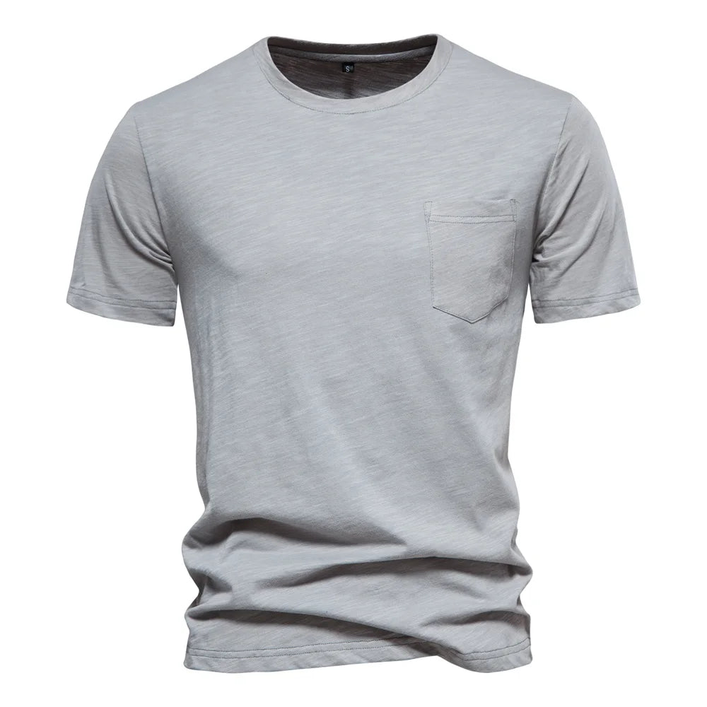 Men's 100% Cotton Performance T-Shirt – Short Sleeve Adventure Wear