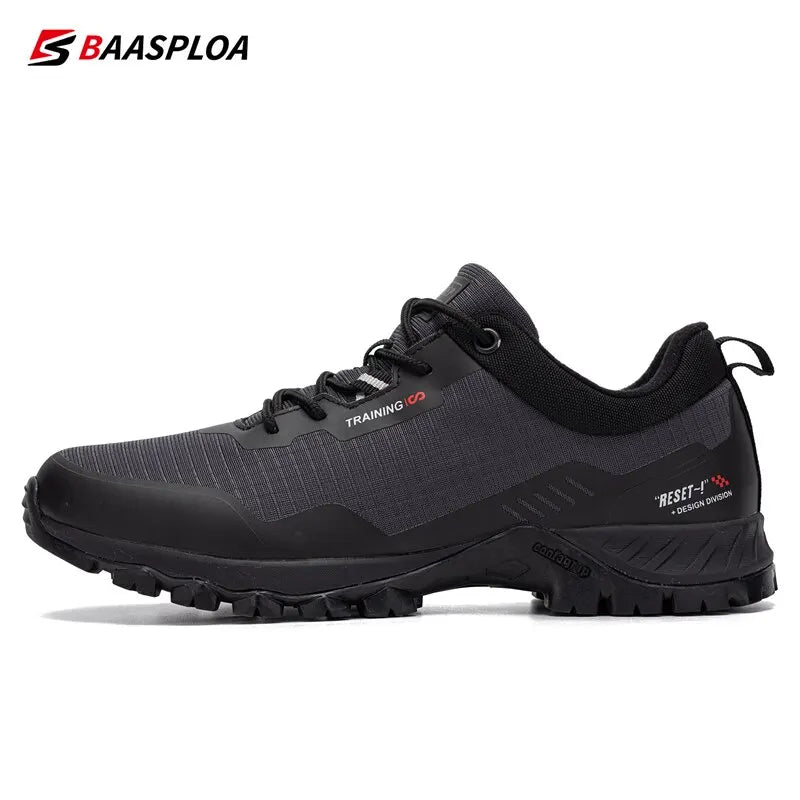 Men’s Waterproof Hiking Shoes – Anti-Skid Outdoor Sneakers