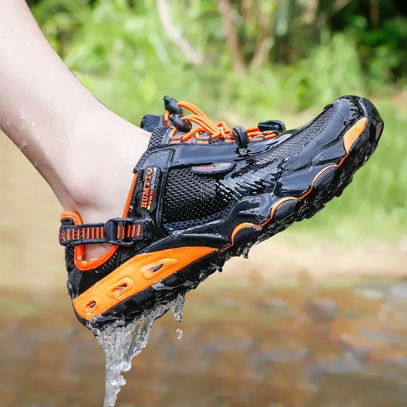 Men’s Quick-Dry Wading Shoes – Breathable Hiking Sneakers