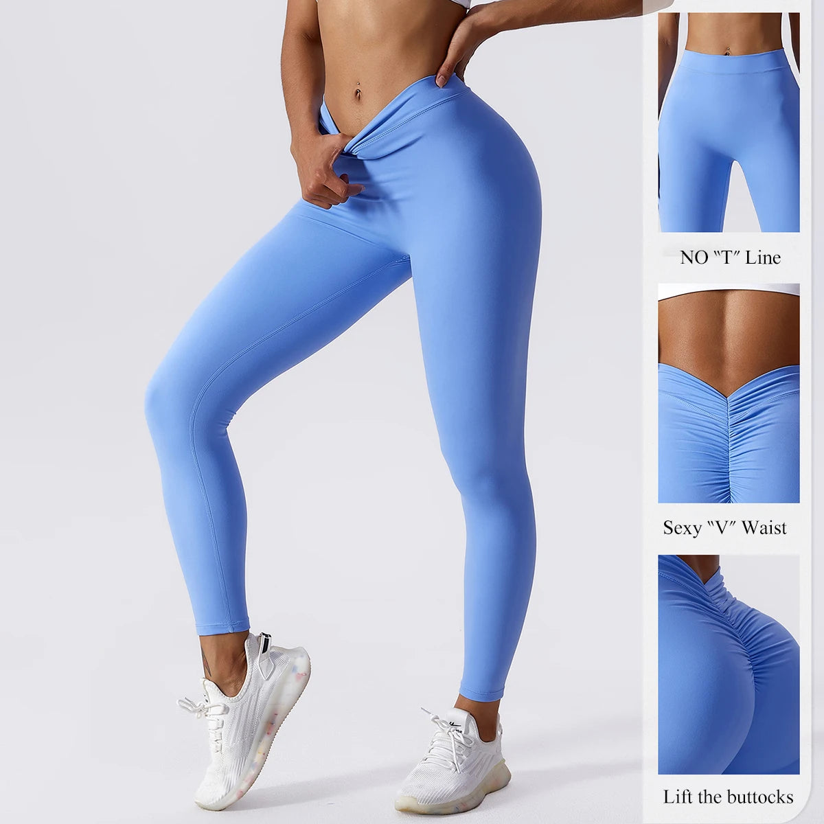 V-Waist Scrunch Leggings