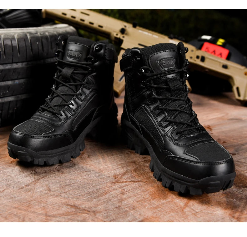 Men’s Tactical Hiking Boots – Military-Grade Anti-Slip Outdoor Boots