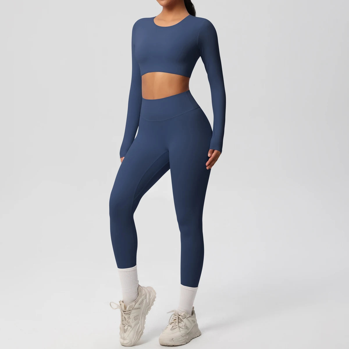 2-Piece Set – Long Sleeve Top & Leggings