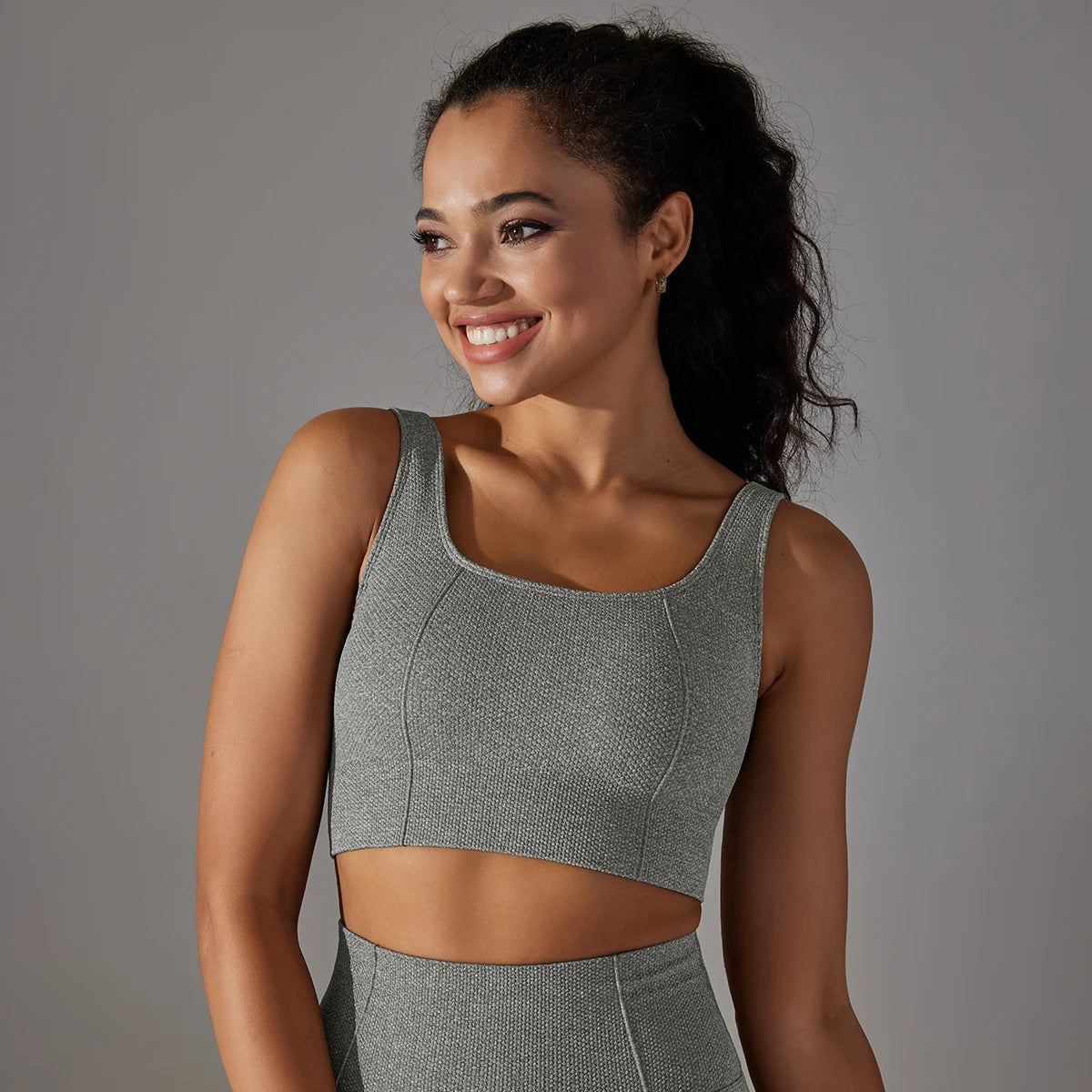 Seamless Padded Comfort Crop