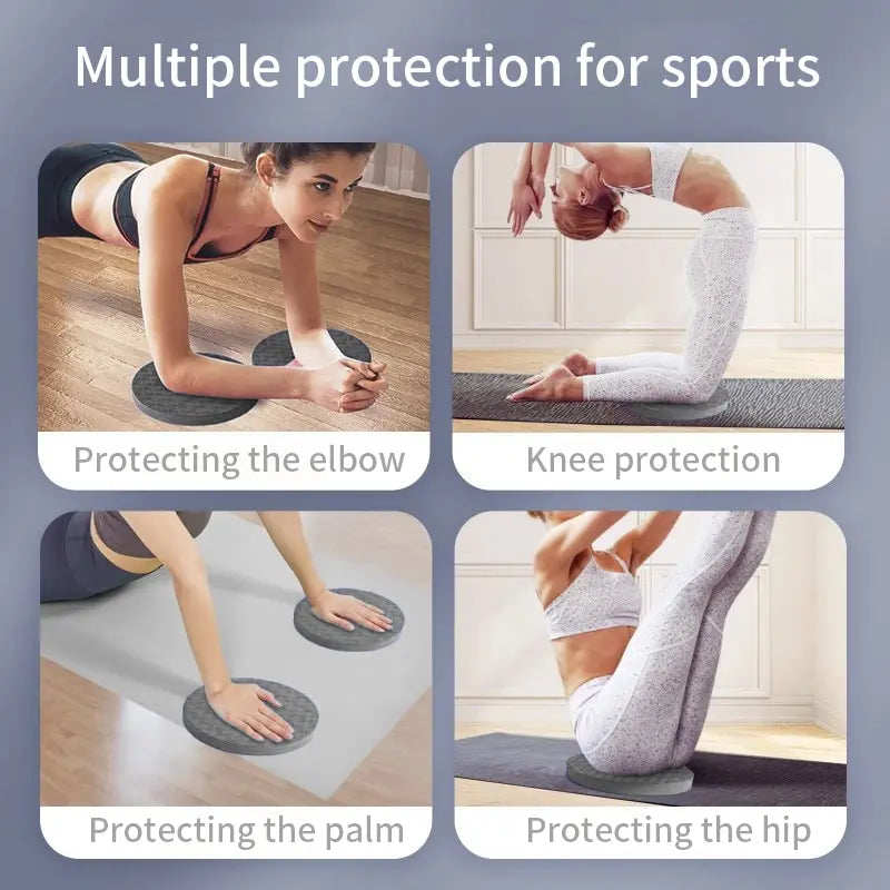 Yoga Knee Pads (2-Pack) – Thick Cushion for Joints & Support