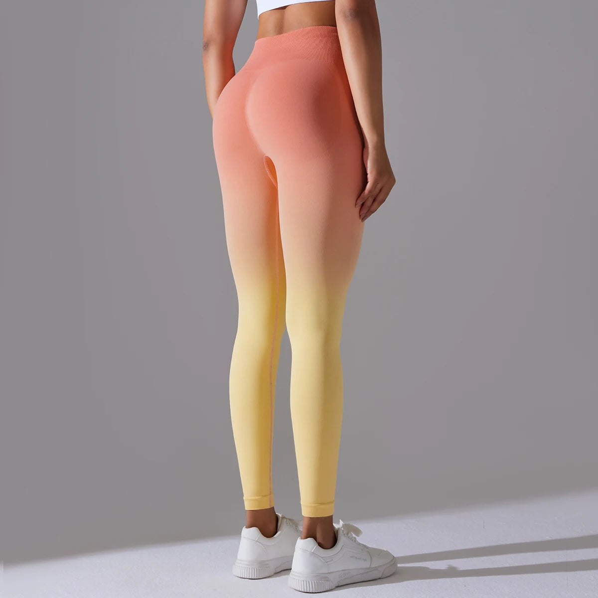 High-Waist Seamless Stretch Leggings