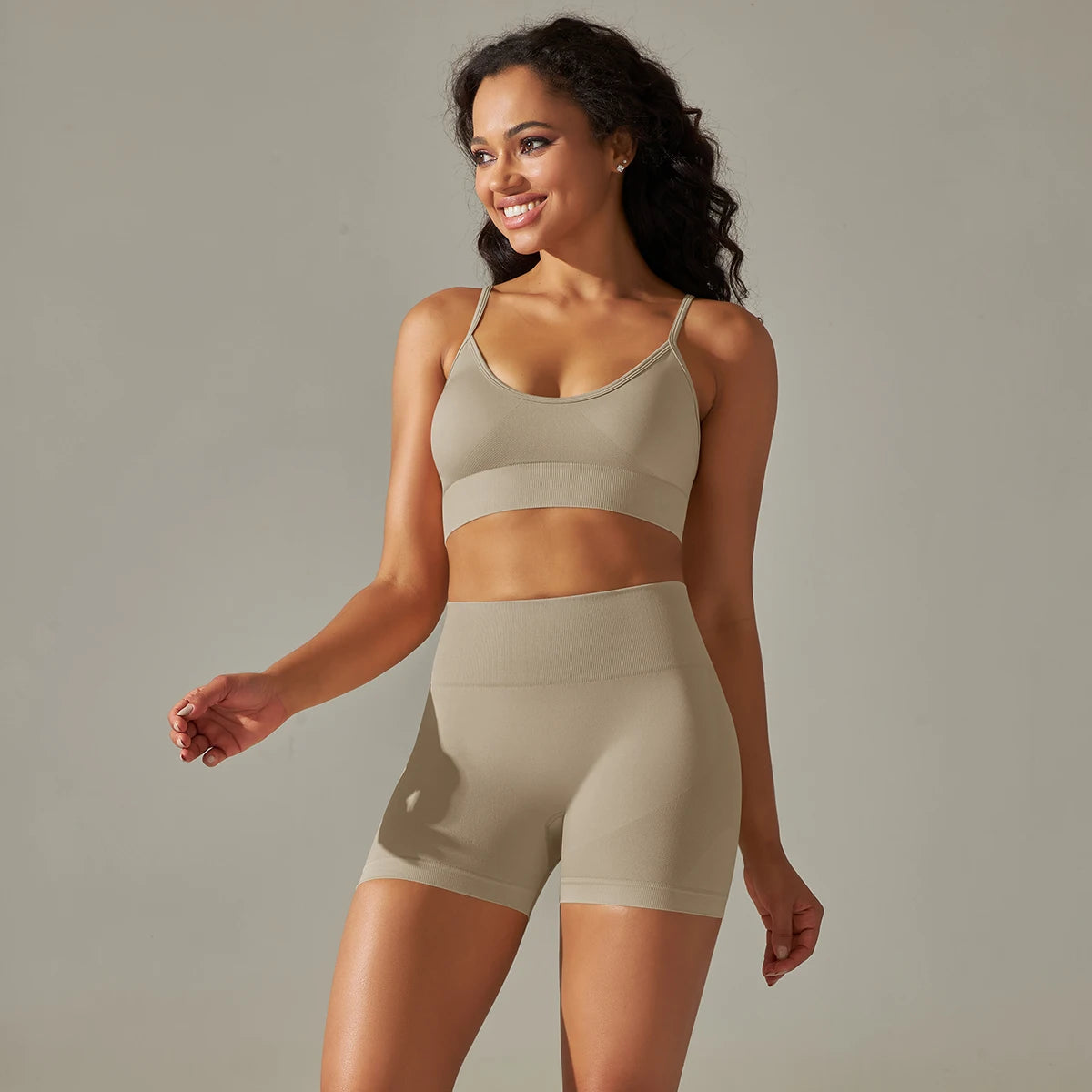 Seamless Camisole & Shorts Set