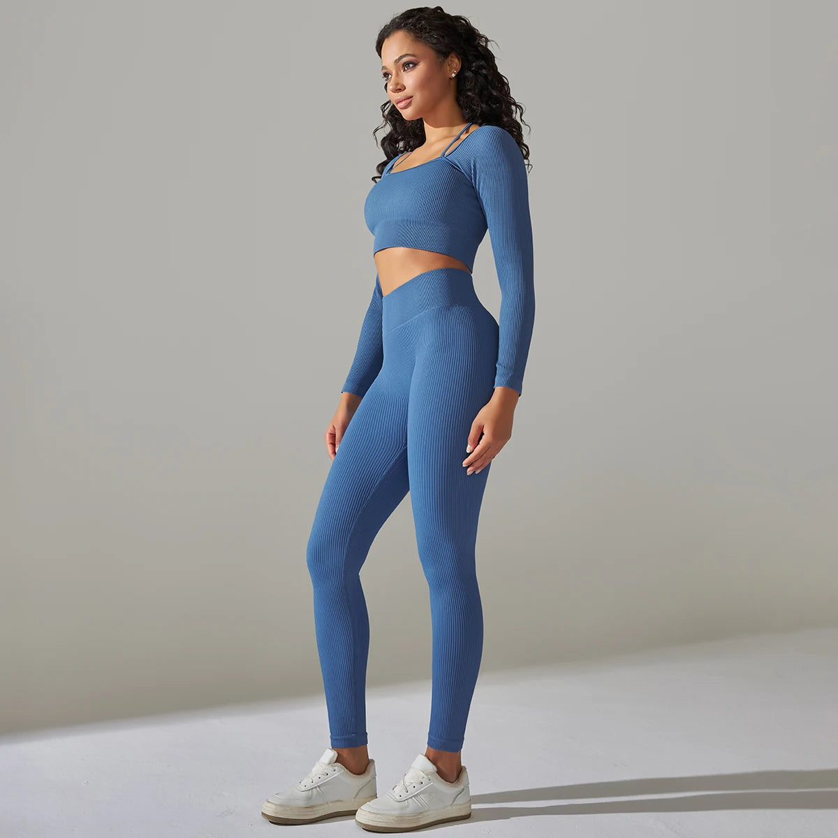 Seamless Long Sleeve & Leggings Set